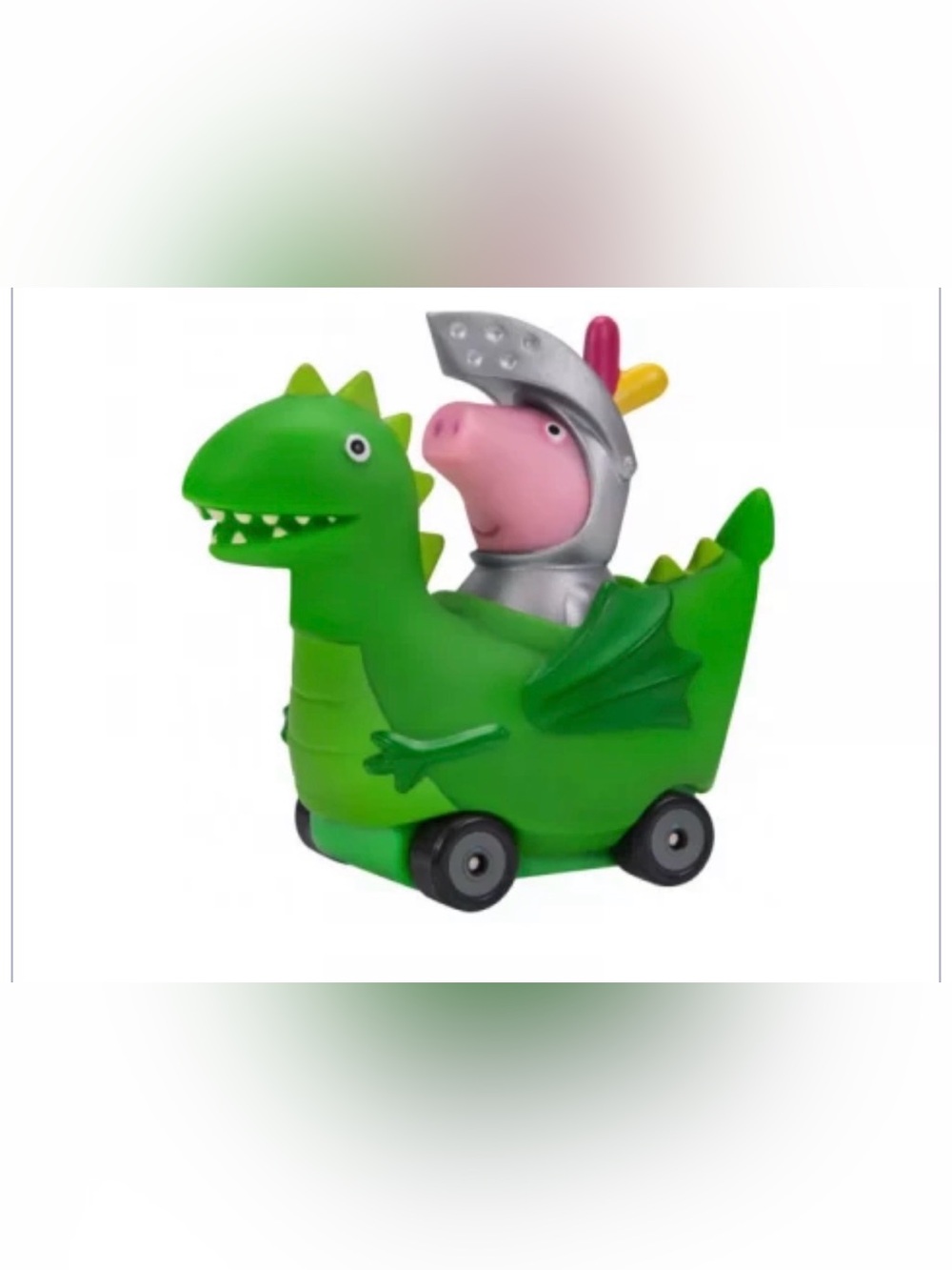 Peppa Pig Knight George on Dragon Mini Buggy Vehicle Used Condition